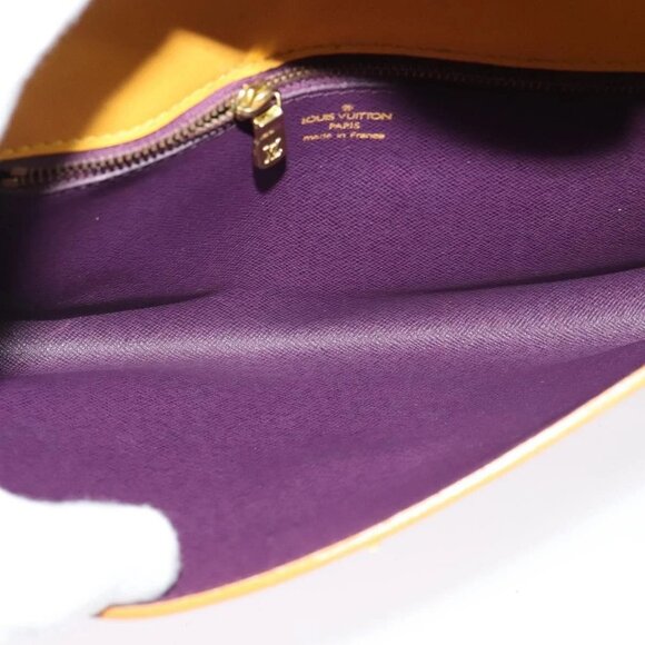 LOUIS VUITTON Epi Arsch Shoulder Bag Yellow M52579 LV Auth BA4144 - Picture 11 of 16